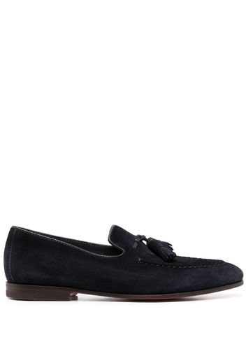 Santoni tassel detail loafers - Blau