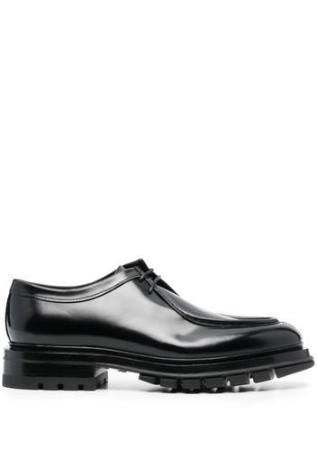 Santoni lace-up Derby shoes - Schwarz