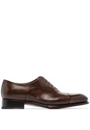 Santoni Klassische Oxford-Schuhe - Braun