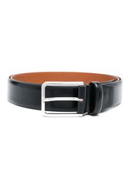 Santoni buckle leather belt - Schwarz