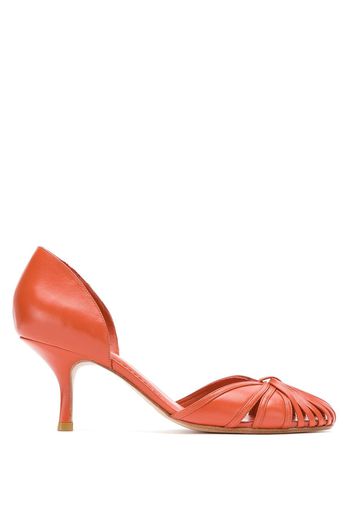 Sarah Chofakian 'Sarah' Pumps - Orange