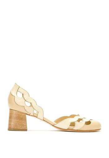 Sarah Chofakian 'Circus' Pumps - Nude