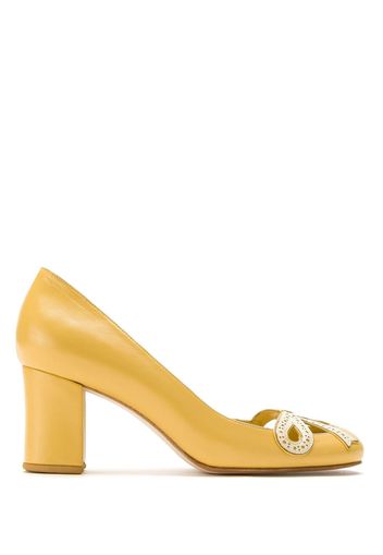 Sarah Chofakian 'Audrey' Pumps - Gelb