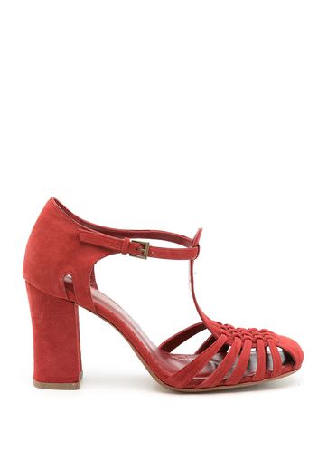 Sarah Chofakian Salomé Boheme Pumps - Rot