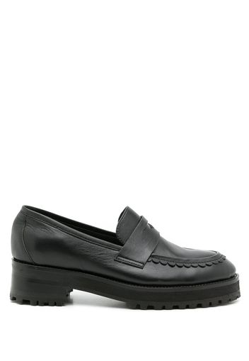 Sarah Chofakian Holly Penny-Loafer - Schwarz