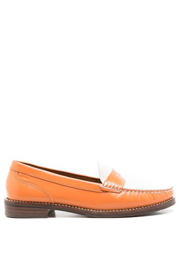 Sarah Chofakian Laine Loafer - Orange