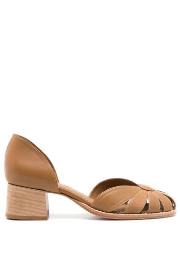 Sarah Chofakian Scarpin Marjorie Pumps 40mm - Braun