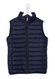 Save The Duck Kids TEEN high-neck padded gilet - Blau