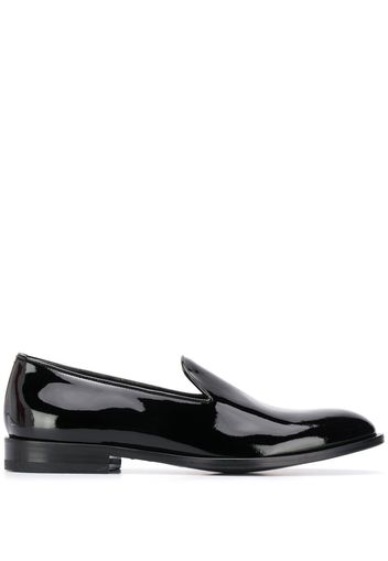 Scarosso Loafer aus Lackleder - Schwarz