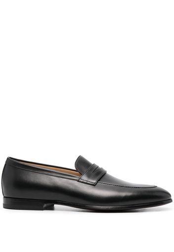 Scarosso Marzio leather loafers - Schwarz