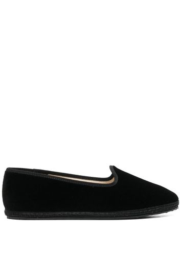 Scarosso Valentina slip-on loafers - Schwarz