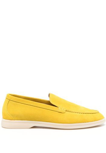 Scarosso Loafer aus Wildleder - Gelb