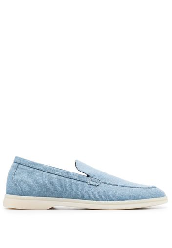 Scarosso Loafer mit mandelförmiger Kappe - Blau