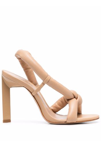 Schutz open-toe heeled sandals - Nude
