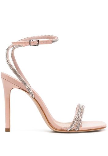 Schutz 110mm crystal-embellished sandals - Rosa