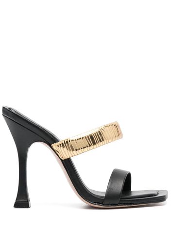 Schutz 120mm calf-leather sandals - Schwarz