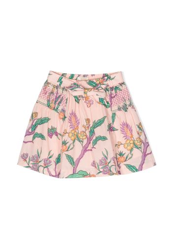 Scotch & Soda all-over floral-print skirt - Rosa