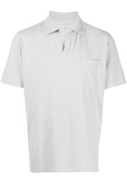 Sease short-sleeve cotton polo shirt - Grau