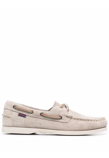 Sebago lace-up detail boat shoes - Nude