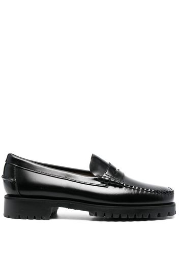 Sebago Dan penny flat loafers - Schwarz