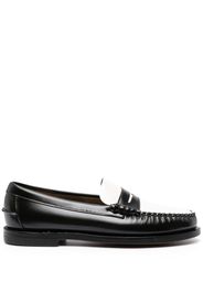 Sebago two-tone leather oxford shoes - Schwarz