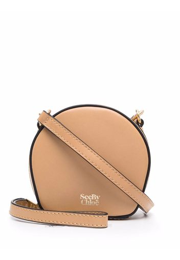 See by Chloé small Shell crossbody bag - Nude