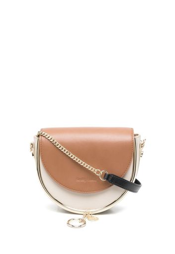 See by Chloé Mara saddle crossbody bag - Nude