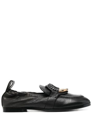 See by Chloé Hana ring-detail loafers - Schwarz