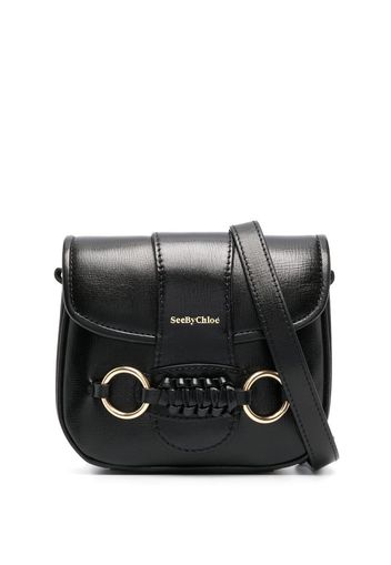 See by Chloé Saddie leather crossbody bag - Schwarz