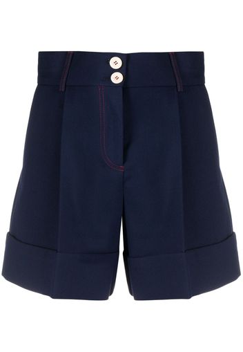 See by Chloé high-waisted shorts - Blau