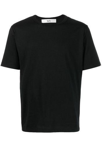 Séfr Luca short-sleeve round-neck T-shirt - Schwarz