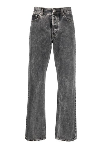 Séfr mid-rise straight-leg jeans - Grau