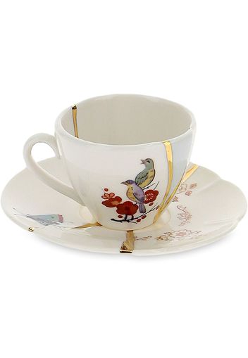 Seletti Teetasse mit Risseffekt - Weiß