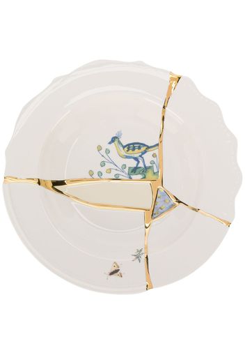 Seletti 'Kintsugi' Dessertteller - Weiß