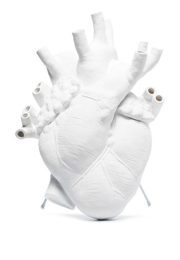 Seletti Love In Bloom heart vase - Weiß