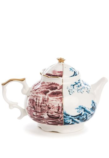 Seletti Hybrid Smeraldina teapot - Weiß