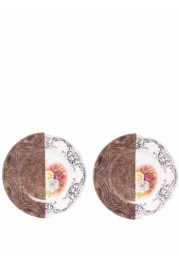 Seletti hybrid fruit plates (set of two) - Weiß