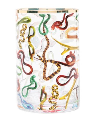 Seletti Toiletpaper Snakes vase - Grün