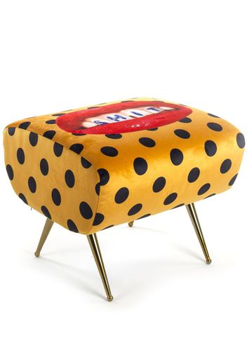 Seletti Hocker mit Polka Dots - Gelb