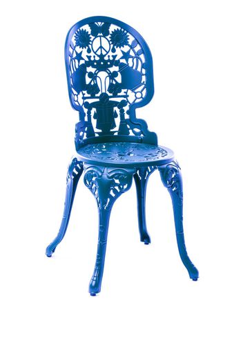 Seletti Industry Collection aluminium chair - Blau