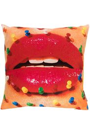 Seletti SELETTI MOUTH W/ PINS 50x50 CSHN - Orange