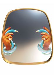 Seletti x Toiletpaper snakes mirror - Grau