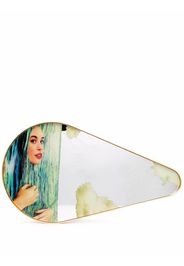 Seletti Sea Girl framed mirror - Gold