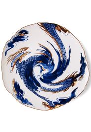 Seletti x Diesel Living Imari Dragon porcelain plate - Weiß