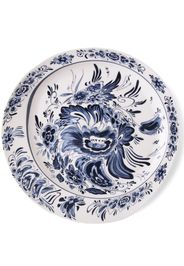 Seletti x Diesel Living Hollandia Flowers porcelain plate - Weiß