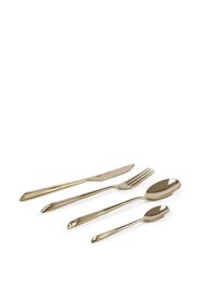 Seletti Vierteiliges Cosmic Diner Quasar Besteck-Set - GOLD