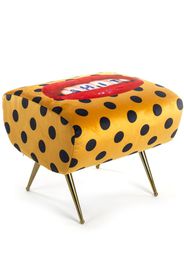 Seletti Hocker mit Polka Dots - Gelb