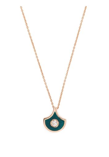 Selim Mouzannar 18kt rose gold Fish For Love diamond necklace