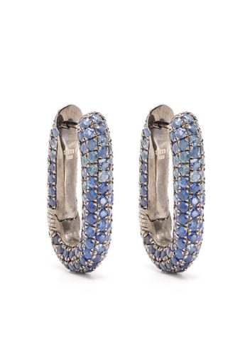 Selim Mouzannar Link sapphire earrings - Silber