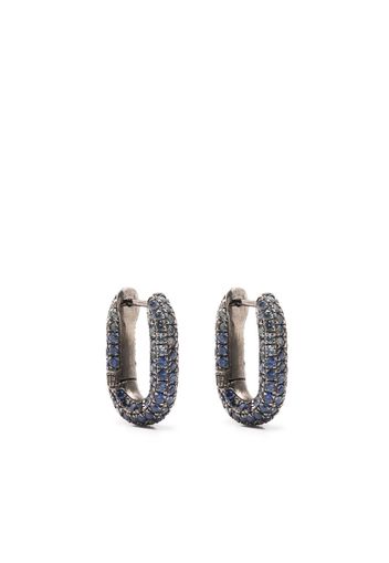 Selim Mouzannar Link sapphire earrings - Silber